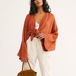 Free People One Azalea Tie Kimono